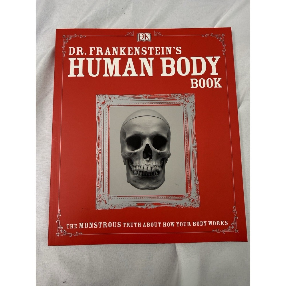 Richard Walker Dr. Frankenstein's Human Body Book Human Anatomy HC Illus 2008